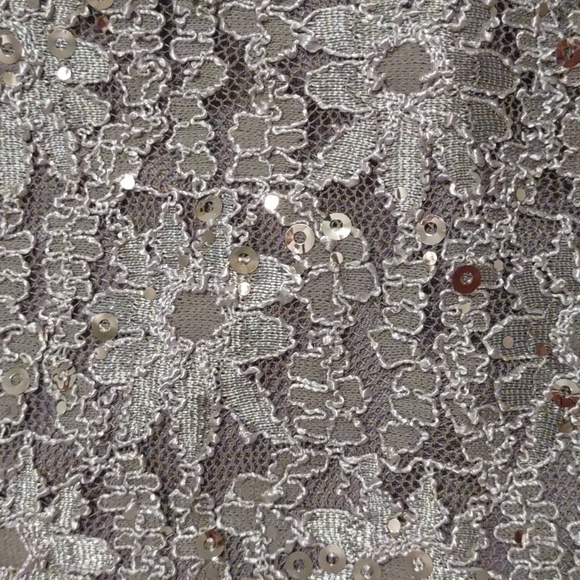 R&M Richards Lace Sequin Dress with Matching Boloro - Picture 14 of 15